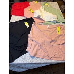 All in Motion Womens Activewear Athletic Tops Shorts Set  lot 6 piece NWT